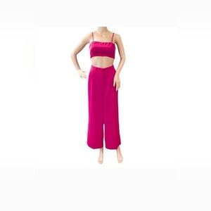 House of Harlow 1960 Fuchsia Pant Set, Size Xs